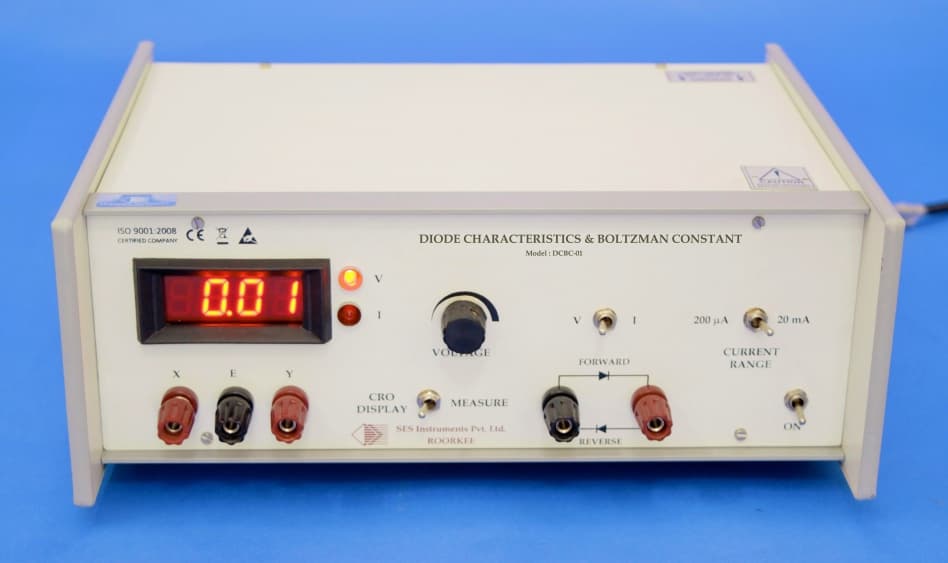 Diode Characteristics & Boltzman Constant (DCBC-01) — view 1