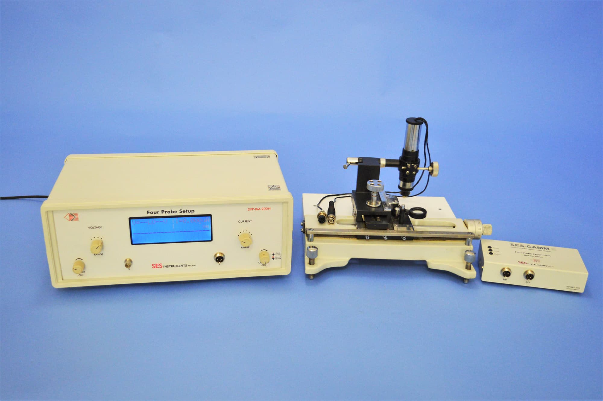 Four Probe Set-up for Mapping the Resistivity of Large Samples (FP-01C) — view 1