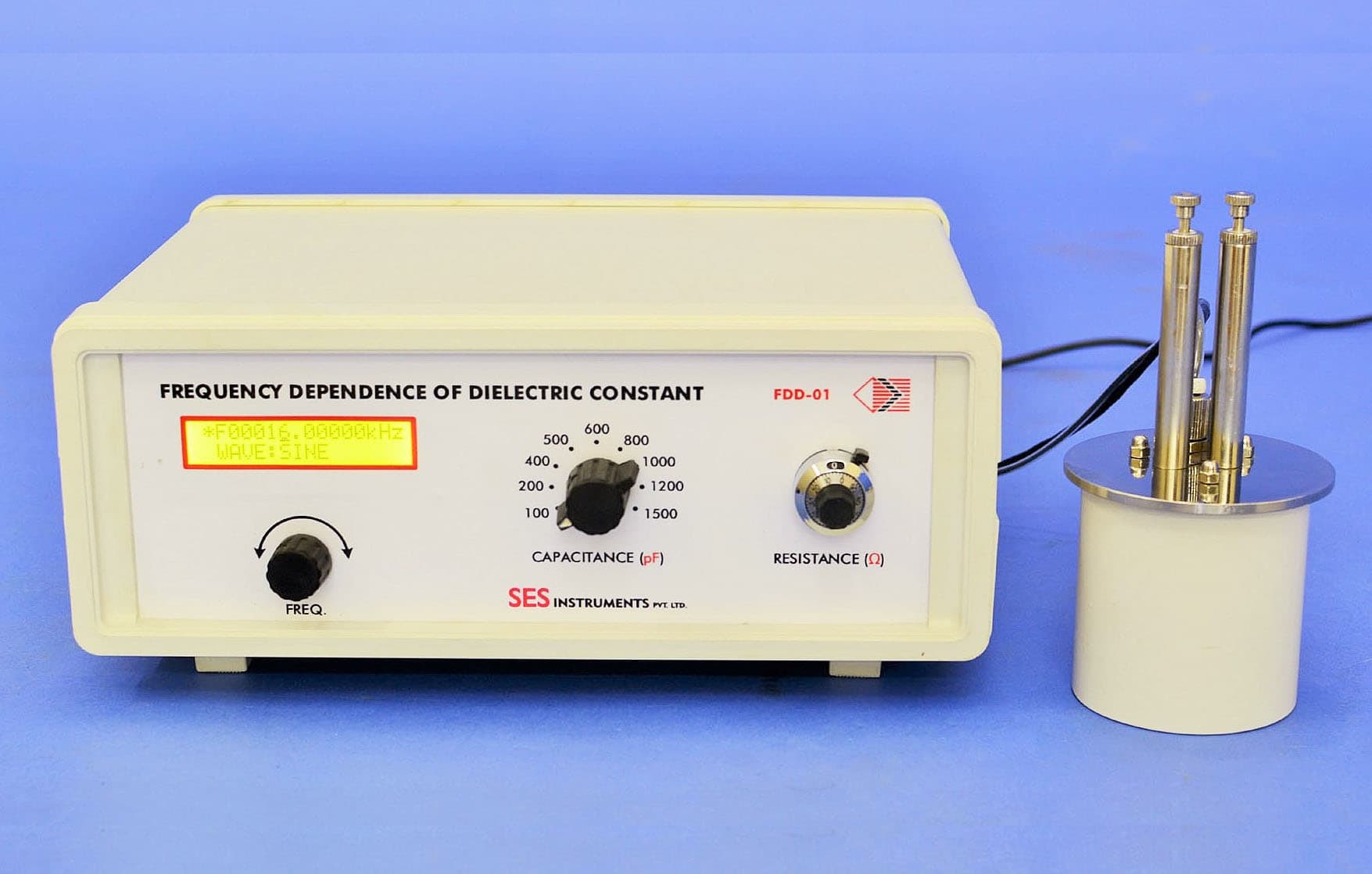 Frequency Dependence of Dielectric Constant (FDD-01) — view 1