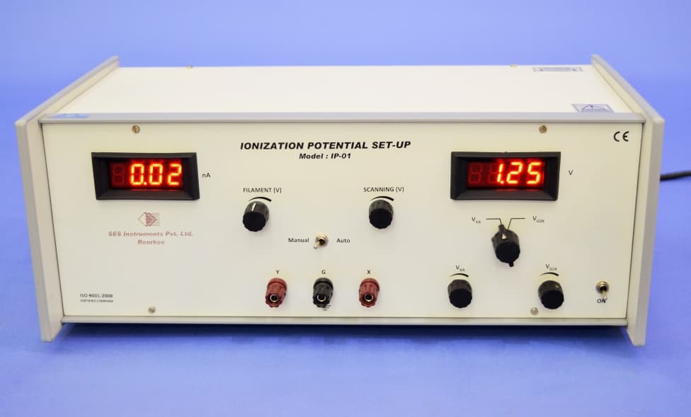 Ionisation Potential Set-up (IP-01) — view 1