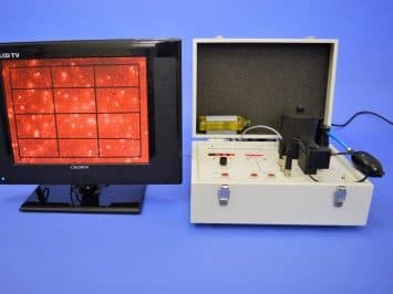 Millikan Oil Drop Experiment — view 1