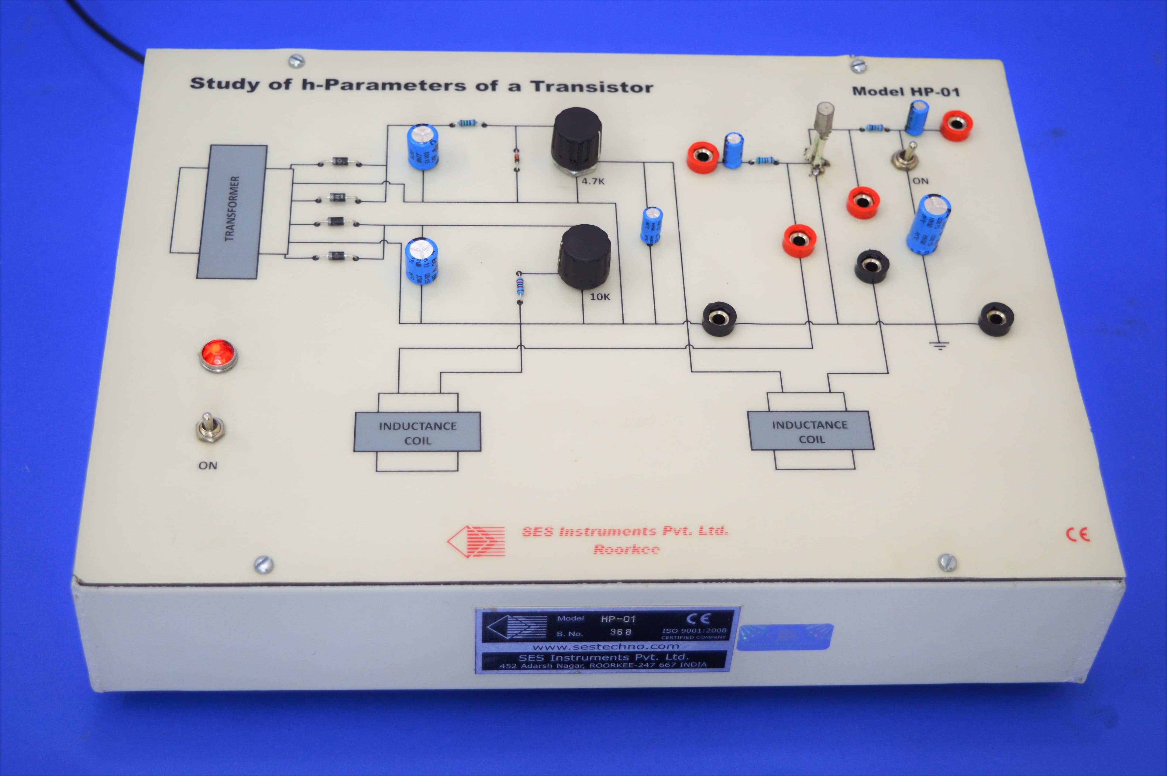 Study of Hybrid Parameters of Transistors (HP-01) — view 1