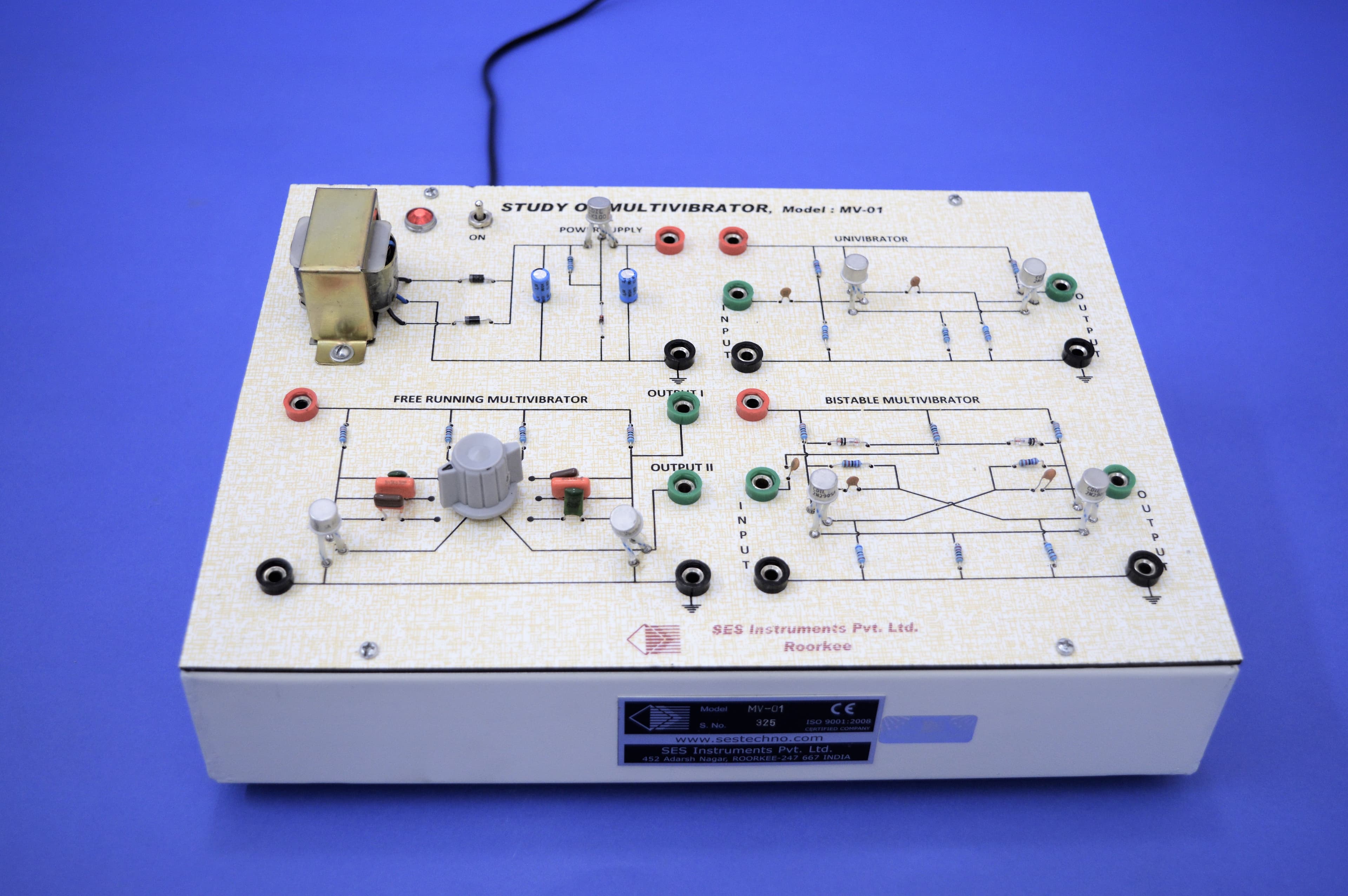 Study of Multivibrators (MV-01) — view 1